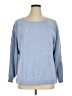Chico's Paisley Blue Pullover Sweater Size XL - photo 1