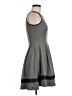Double Zero Solid Gray Casual Dress Size M - photo 4