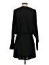 Zara Solid Black Casual Dress Size S - photo 2