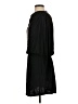 Zara Solid Black Casual Dress Size S - photo 5