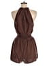 Bella Dahl Solid Brown Romper Size M - photo 2