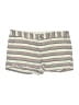 Merona 100% Cotton Stripes Ivory Shorts Size 12 - photo 1