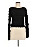 See You Monday Black Long Sleeve Top Size M - photo 1