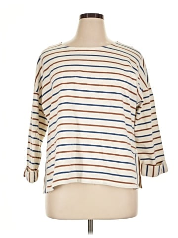 Talbots 3/4 Sleeve T-Shirt (view 1)