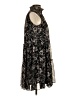 Just... Taylor 100% Polyester Paisley Black Casual Dress Size 2 - photo 4