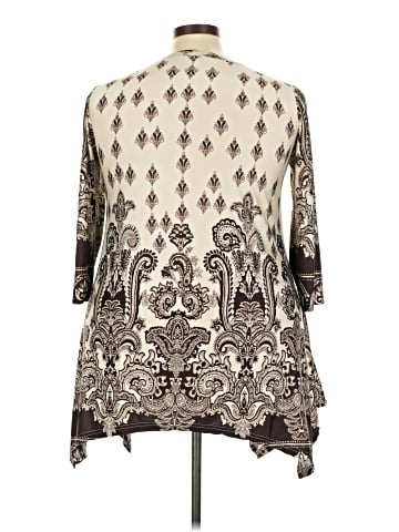 White Mark 3/4 Sleeve Top (view 2)