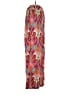 Unbranded 100% Viscose Paisley Red Casual Pants Size S (estimated) - photo 4
