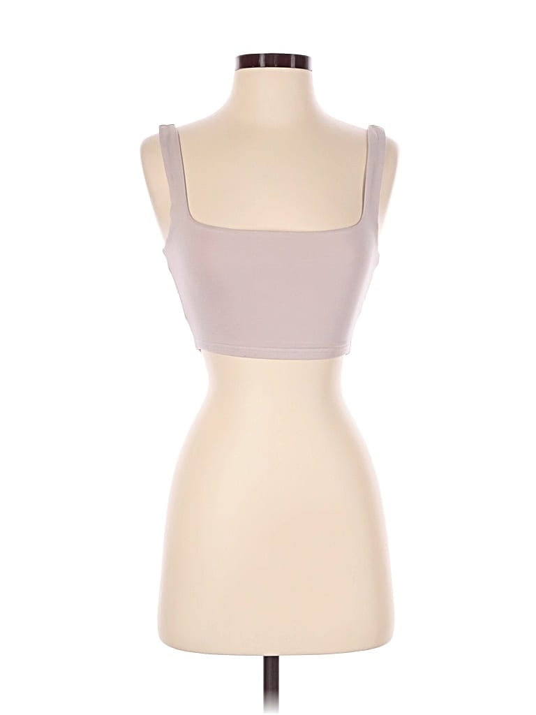 Pre-owned The Group By Babaton Sports Bra In Tan
