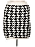 William Rast Houndstooth Ivory Casual Skirt Size L - photo 1