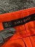 Zara Basic Solid Orange Shorts Size S - photo 3