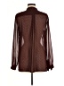 Talbots Burgundy Long Sleeve Blouse Size 8 - photo 2