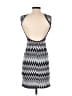 Eye Candy Chevron-herringbone Gray Cocktail Dress Size S - photo 2