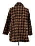 Bob Mackie 100% Polyester Houndstooth Brown Coat Size 18 (estimated) - photo 2