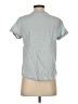 Harper Blue Short Sleeve Blouse Size S - photo 2