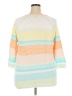 Talbots 100% Cotton Stripes White Pullover Sweater Size 2X - photo 2