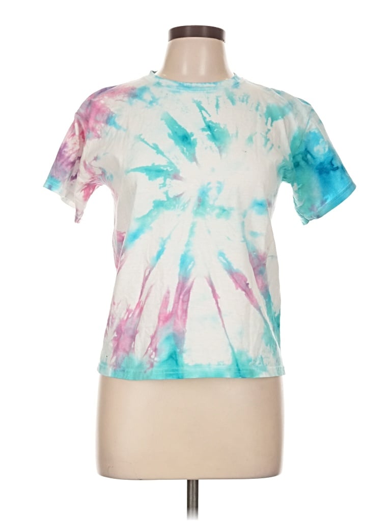 Pre-owned Gildan Short Sleeve T-shirt In Teal