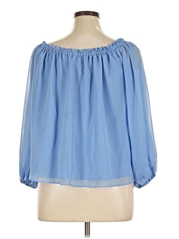 INC International Concepts 3/4 Sleeve Blouse (view 2)
