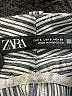 Zara Stripes Gray Shorts Size S - photo 3