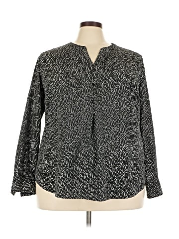 Pure Energy Long Sleeve Blouse (view 1)