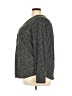 Pure Energy 100% Polyester Polka Dots Gray Long Sleeve Blouse Size 3X Plus - photo 5