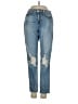 L'Agence Hearts Blue Jeans Size 24 waist - photo 1