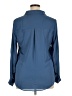 Candie's 100% Polyester Blue Long Sleeve Blouse Size XL - photo 2