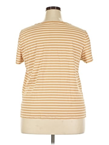 Lafayette 148 New York Short Sleeve T-Shirt (view 2)