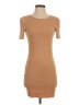 Vero Moda Solid Tan Casual Dress Size S - photo 1