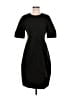 Cos 100% Polyester Solid Black Casual Dress Size EU 38 / US 8 - photo 1