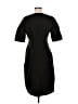 Cos 100% Polyester Solid Black Casual Dress Size EU 38 / US 8 - photo 2