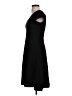 Cache Solid Black Casual Dress Size 0 - photo 5