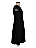 Cache Solid Black Casual Dress Size 0 - photo 4