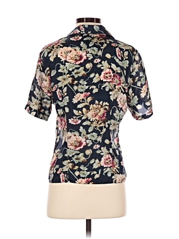 Anna and Frank Short Sleeve Silk Top (view 2)