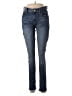 Express Jeans Solid Blue Jeans Size 2 - photo 1