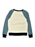 Crewcuts 100% Cotton Color Block Blue Sweatshirt Size 8 - 9 - photo 2