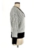 Karl Lagerfeld Paris 100% Acrylic Chevron-herringbone White Pullover Sweater Size M - photo 4
