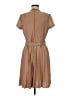 Unbranded Solid Tan Casual Dress Size M (estimated) - photo 2
