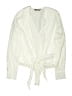 XOXO 100% Polyester Ivory White Long Sleeve Blouse Size M - photo 1