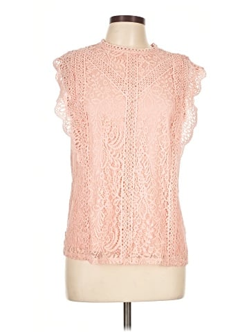 Cable & Gauge Short Sleeve Blouse (view 1)