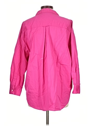 Old Navy 3/4 Sleeve Button-Down Shirt (view 2)