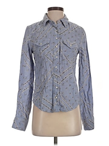 BDG Long Sleeve Blouse (view 1)