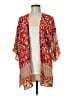 Michael Stars 100% Viscose Red Kimono One size - photo 1