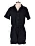 Old Navy 100% Cotton Solid Black Romper Size S (tall) - photo 1