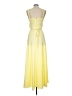 Unbranded Yellow Cocktail Dress Size 11 - 12 - photo 2