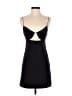 Topshop Solid Black Cocktail Dress Size 6 - photo 1