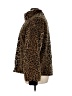 Levi's 100% Polyester Animal Print Brown Faux Fur Jacket Size XL - photo 5