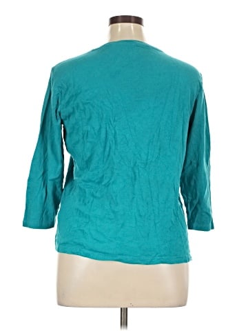 Chico's 3/4 Sleeve T-Shirt (view 2)