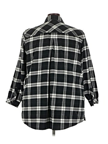 Joan Rivers 3/4 Sleeve Button-Down Shirt (view 2)