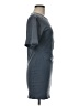 Zara Basic Solid Gray Casual Dress Size M - photo 4