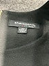 Sharagano Solid Black Cocktail Dress Size 14 Petite - photo 7